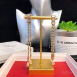 AAA Copy Celine Jewelry - Diamonds And Pearls Drop Earrings